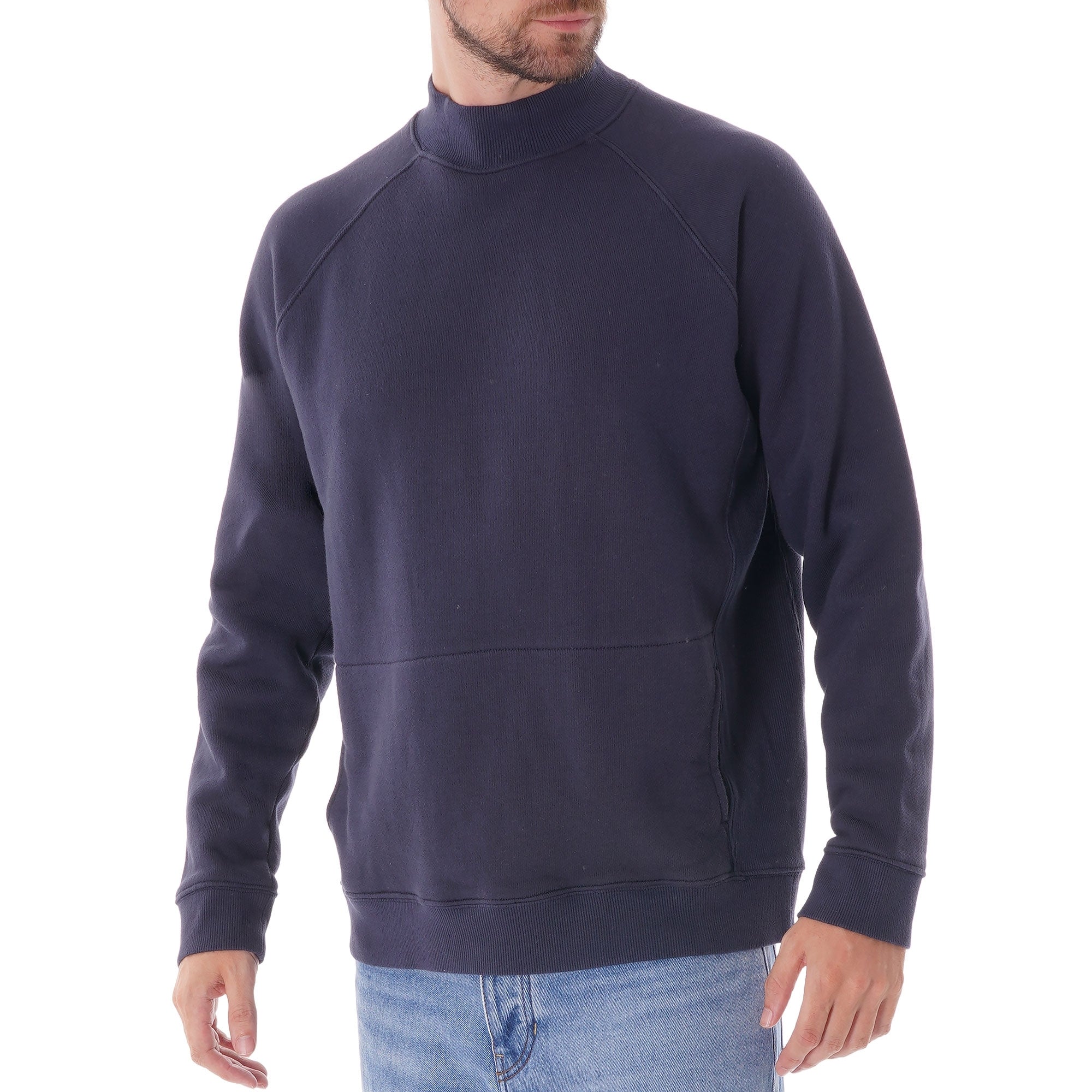 YMC Touche Pocket Sweat - Navy