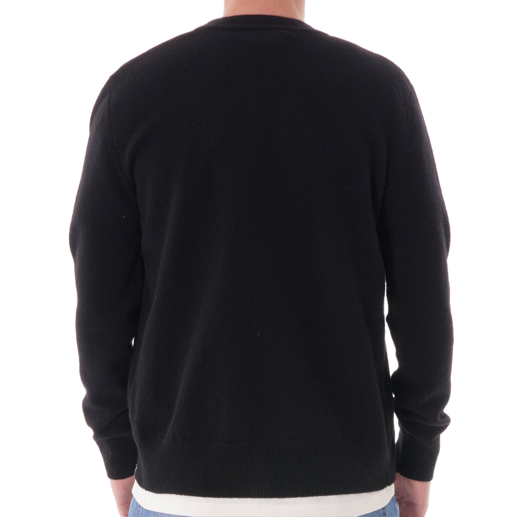 Norse Projects Adam Lambswool Cardigan - Black