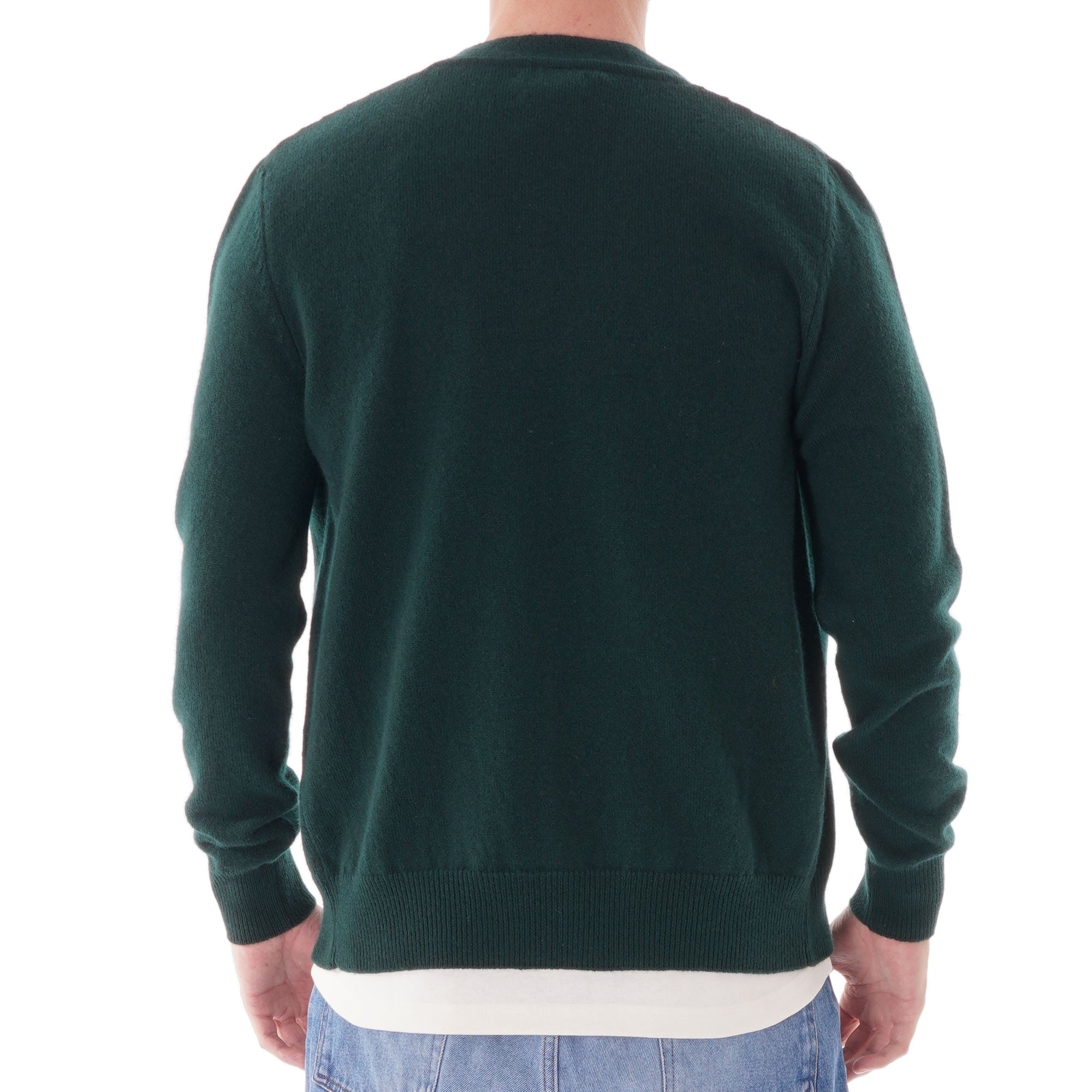 Norse Projects Adam Lambswool Cardigan - Quartz Green