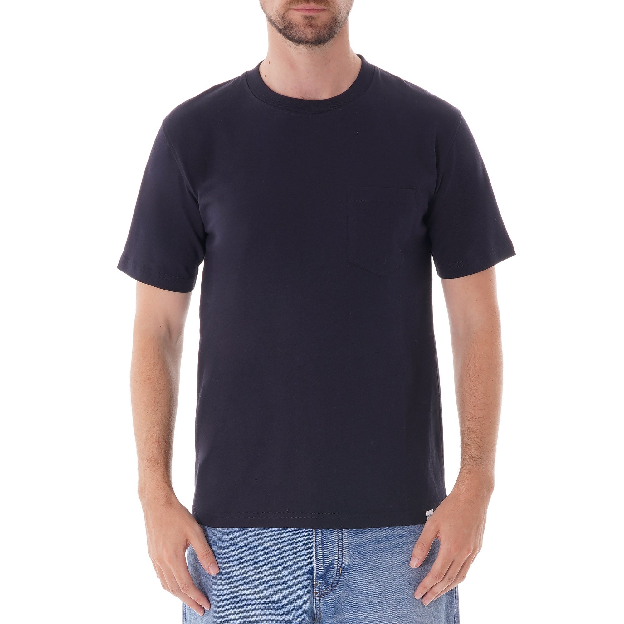 Norse Projects Johannes Pocket T-shirt - Dark Navy