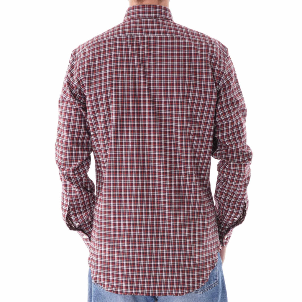 None Of The Above Check Shirt - Red