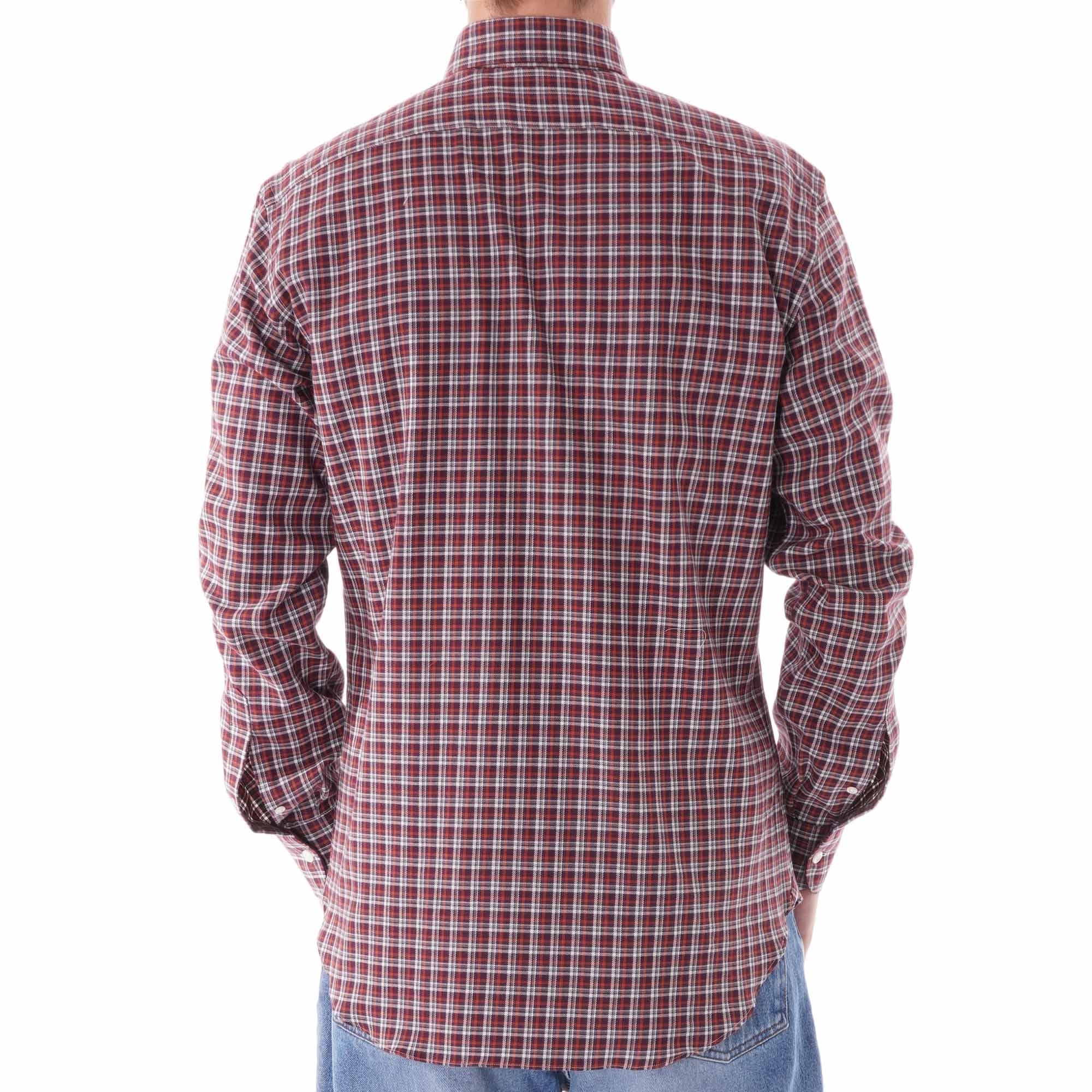 None Of The Above Check Shirt - Red