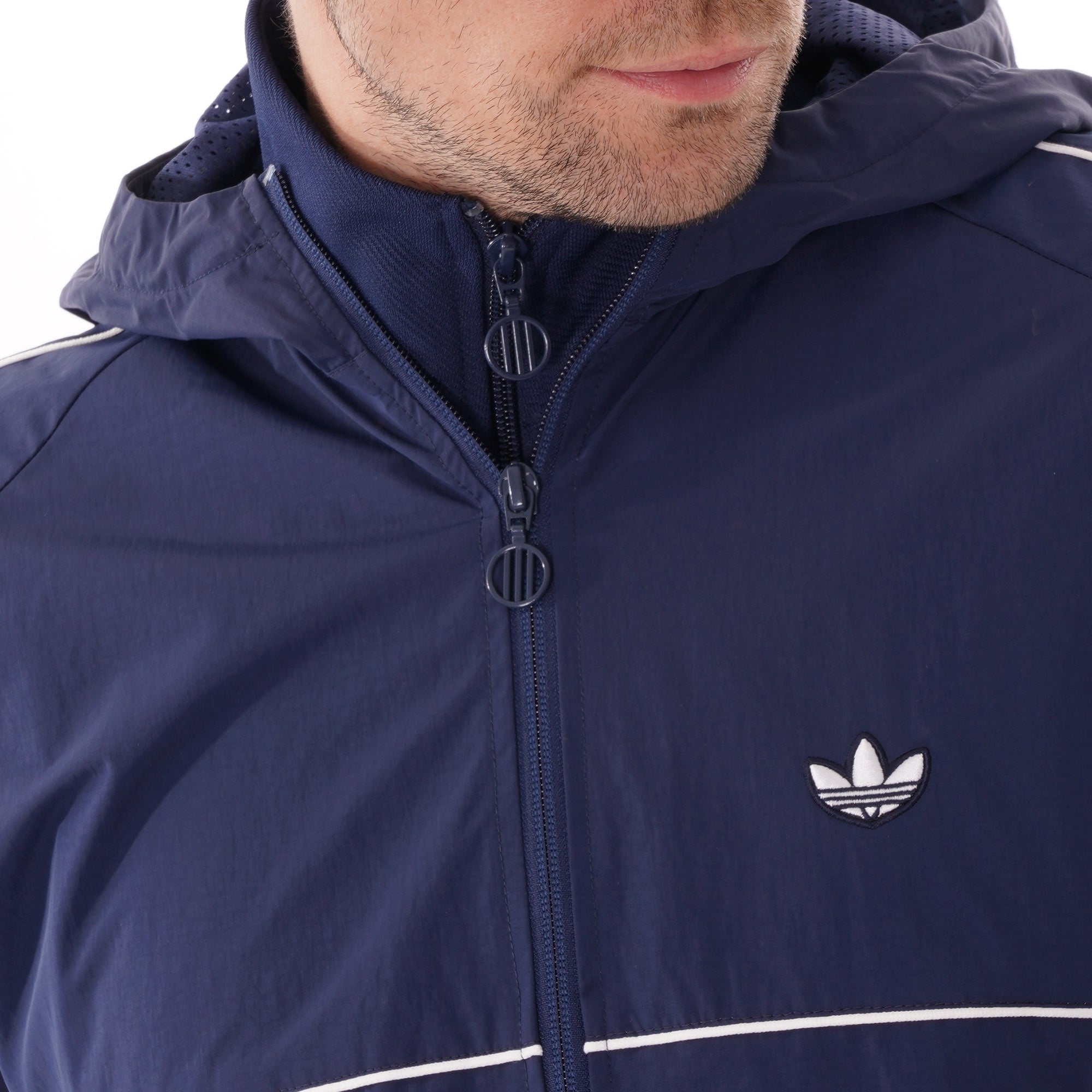 Adidas Originals Samstag Colorblock Shell Jacket - Night Indigo