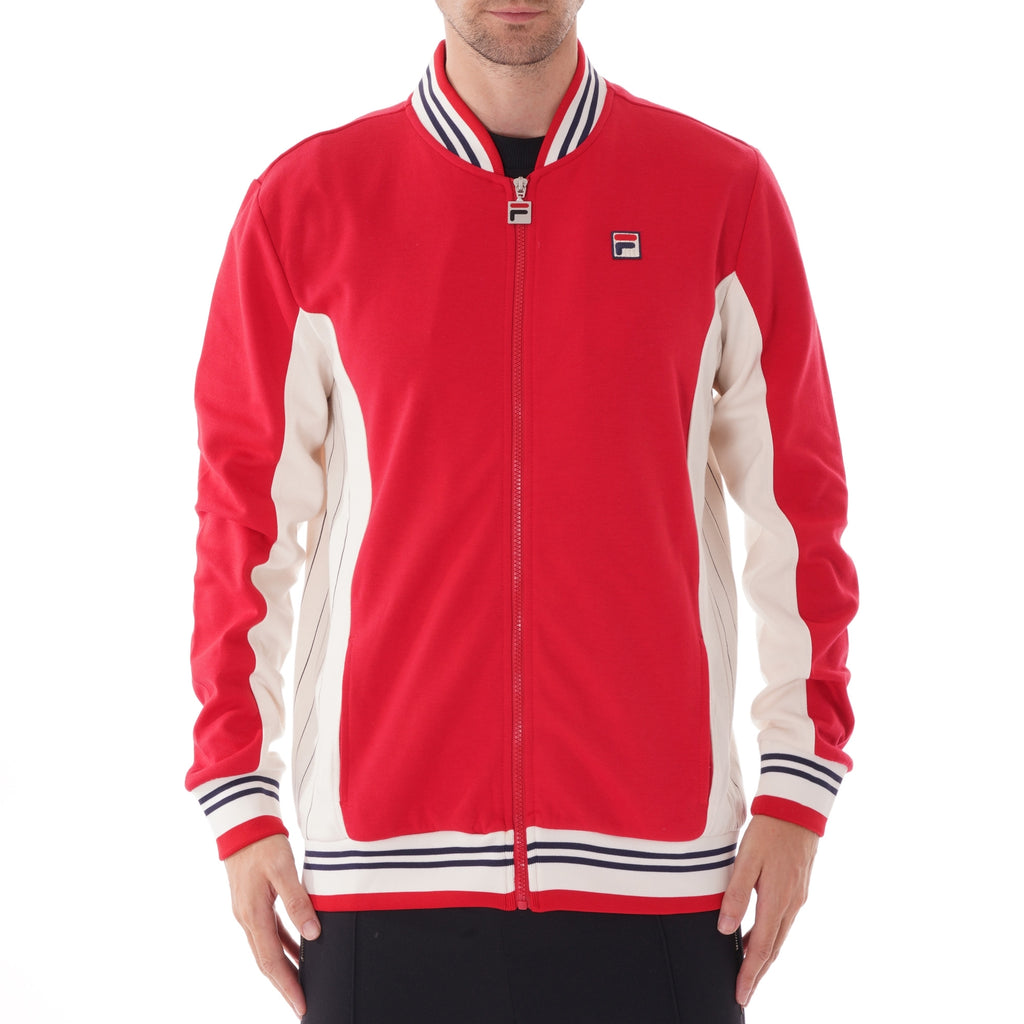 Fila Vintage Settanta Track Top - Chinese Red