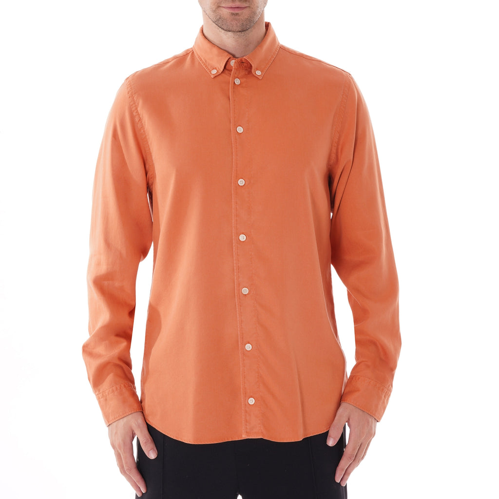 Wax London Bampton Shirt - Painters Ochre