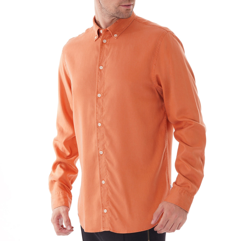 Wax London Bampton Shirt - Painters Ochre