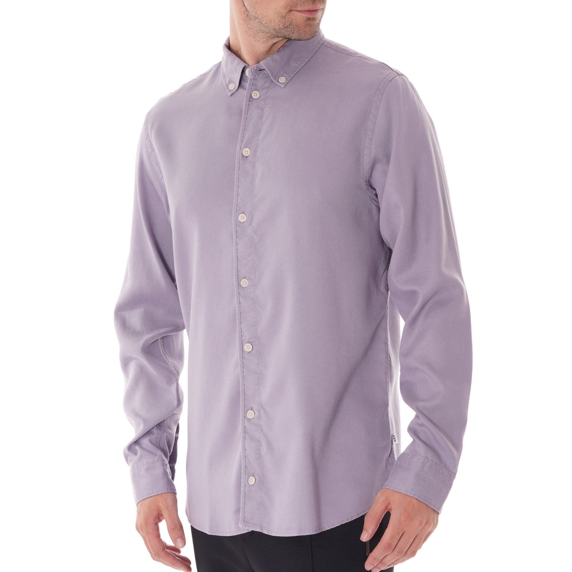 Wax London Bampton Shirt - Purple Ash