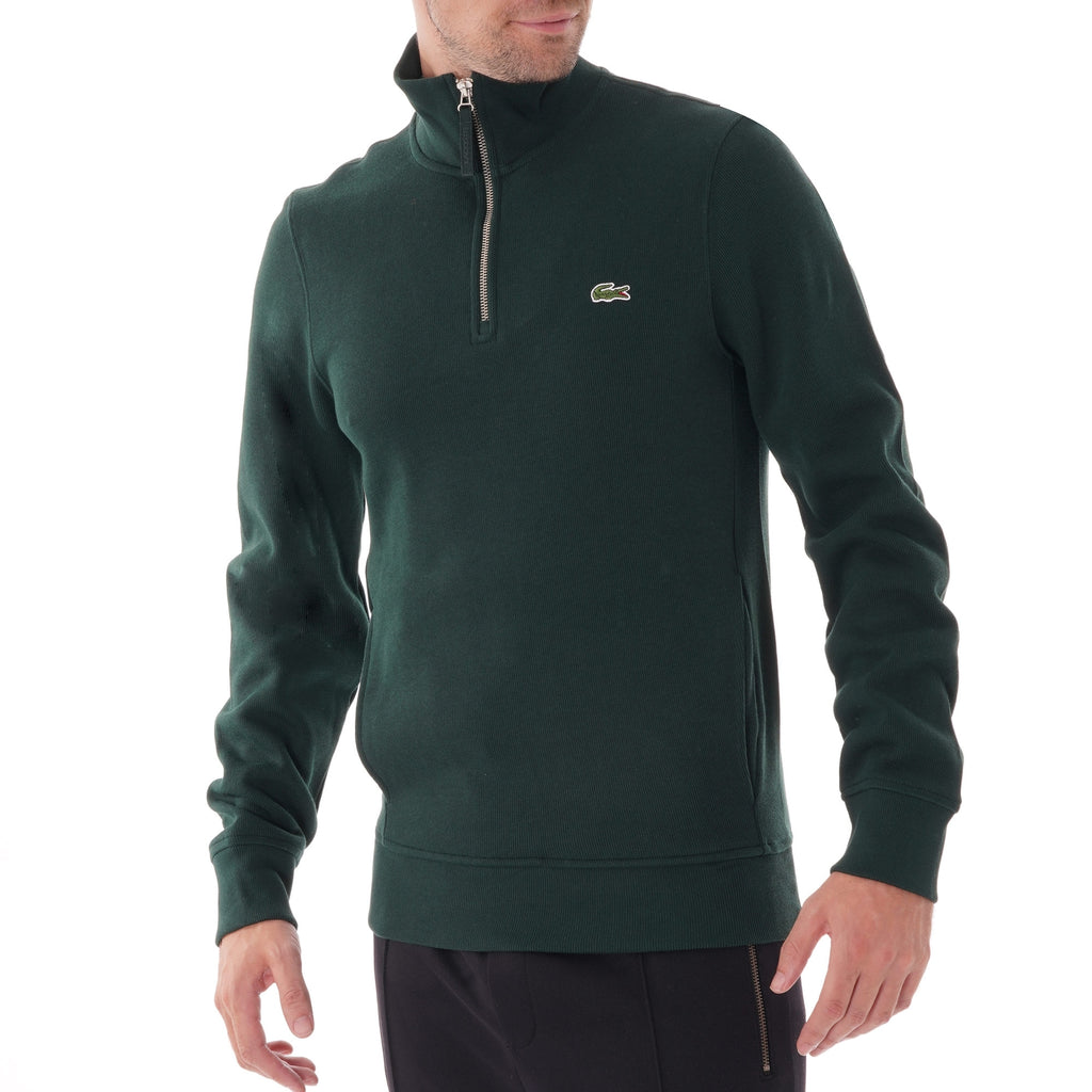 Lacoste Logo Half Zip Sweatshirt