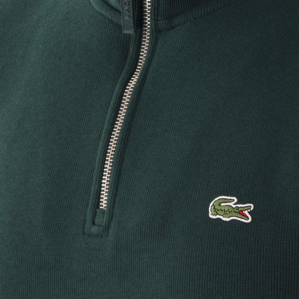 Lacoste Logo Half Zip Sweatshirt