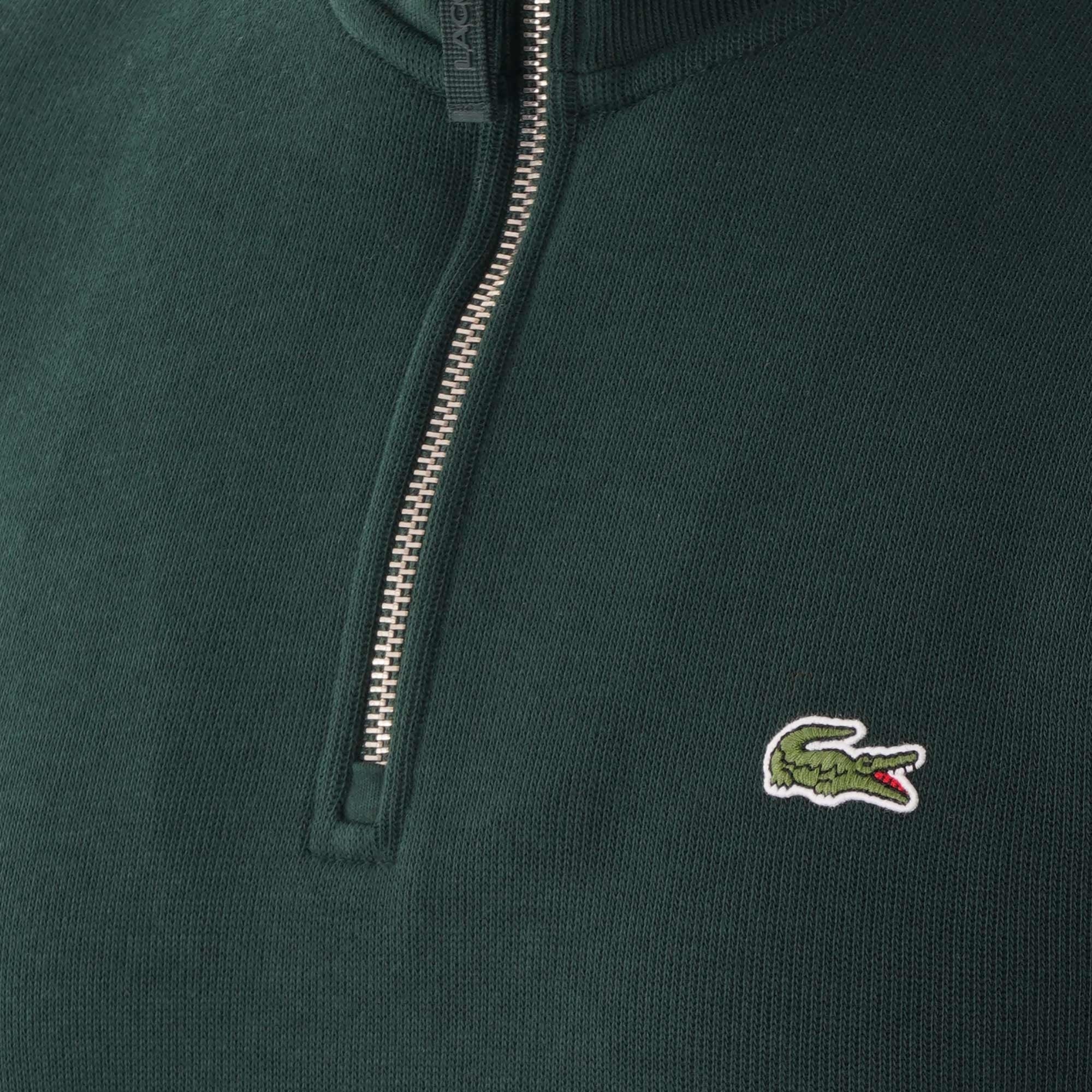 Lacoste Logo Half Zip Sweatshirt