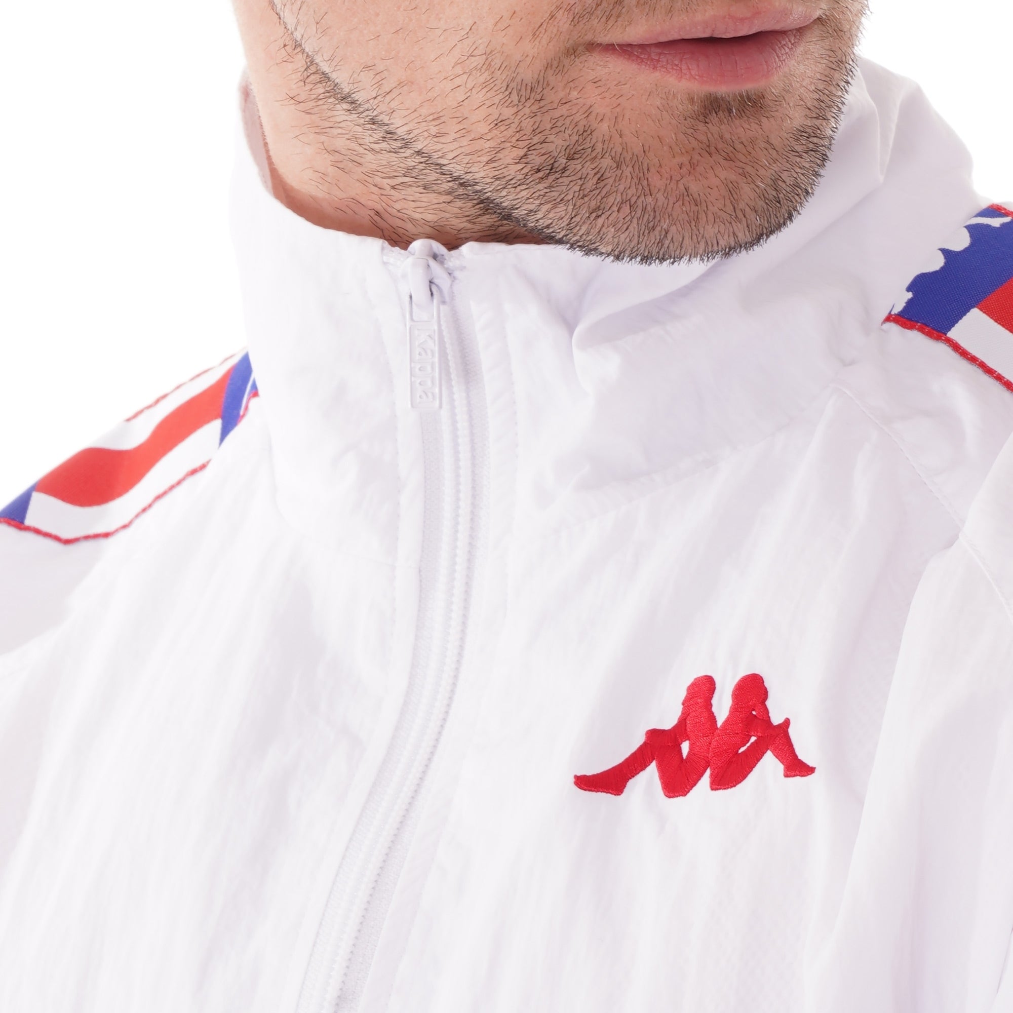 Kappa La Basalt Track Top - White