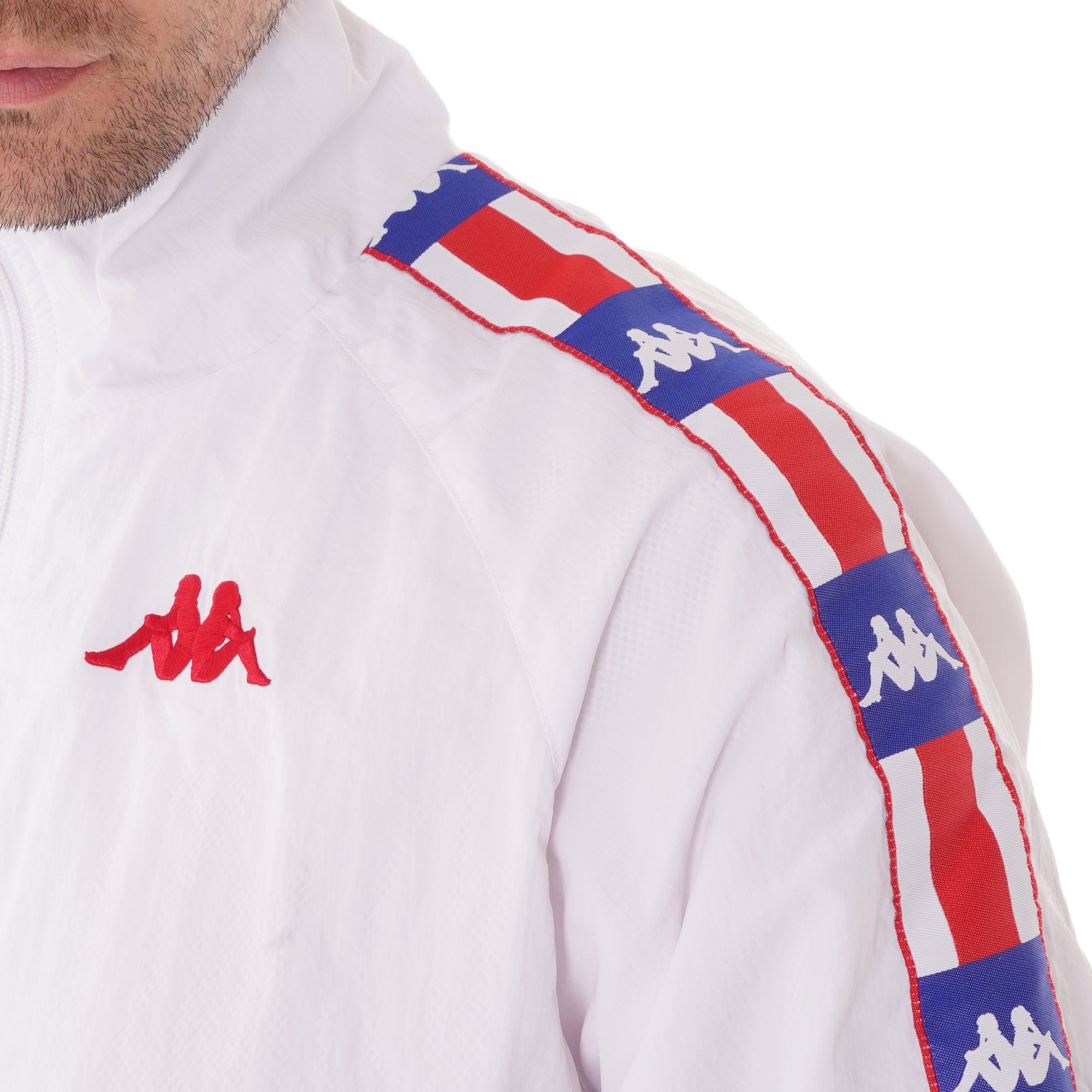 Kappa La Basalt Track Top - White