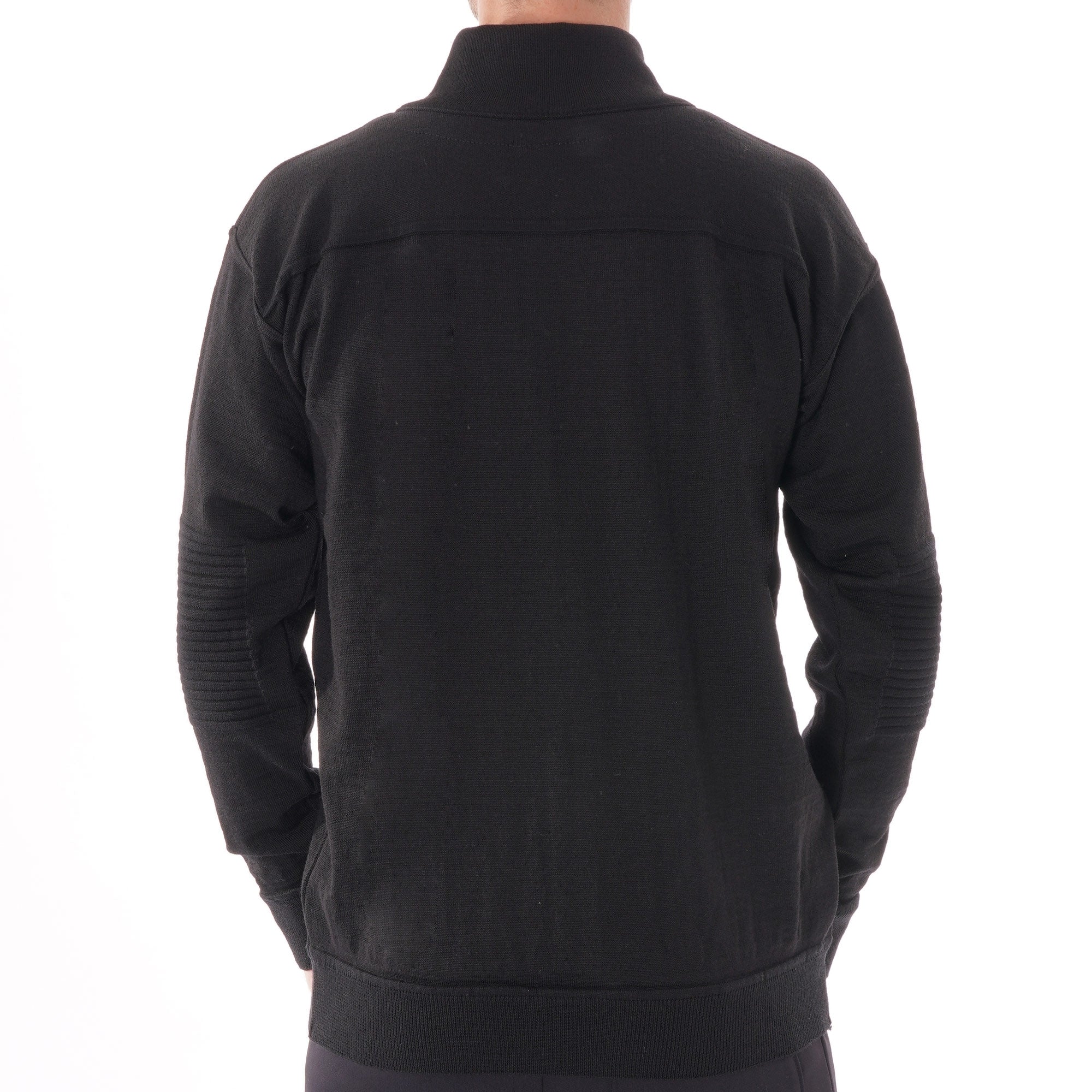 S.N.S Herning Element Full Zip Cardigan - Black