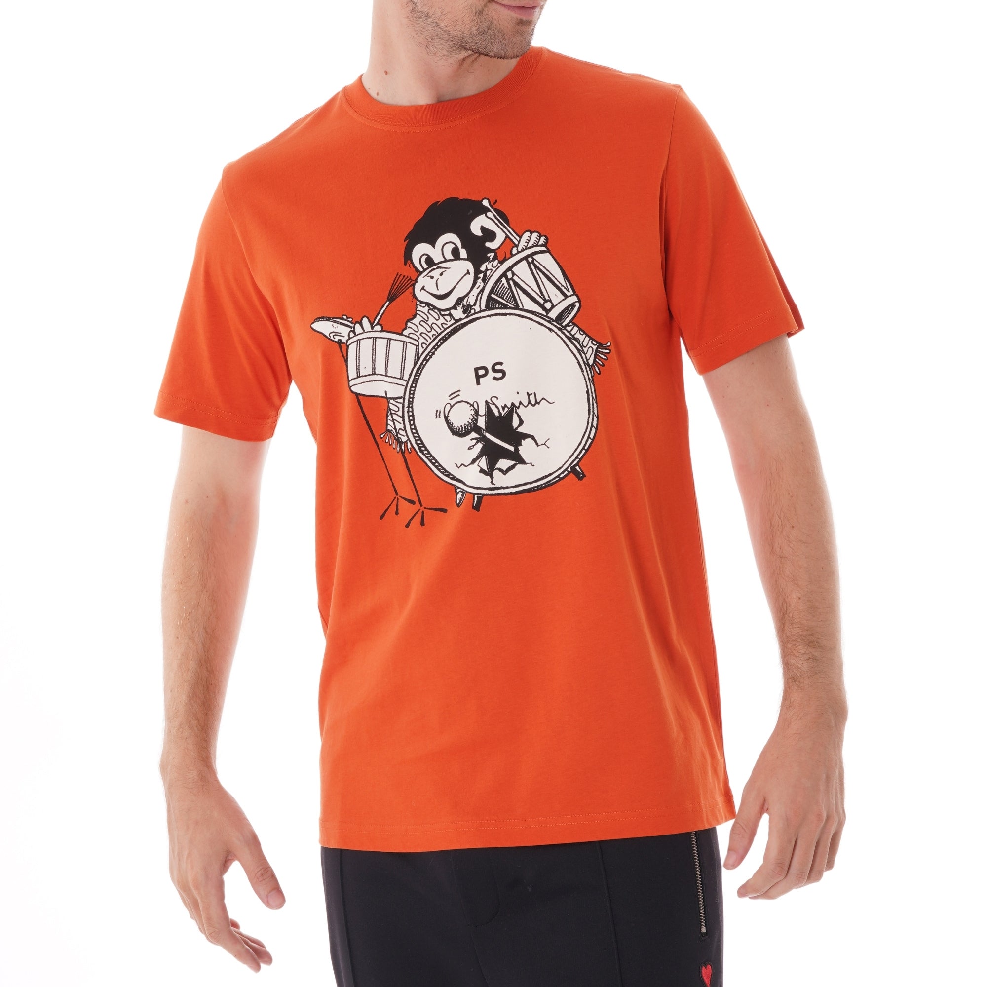 Paul Smith Monkey T-shirt - Orange