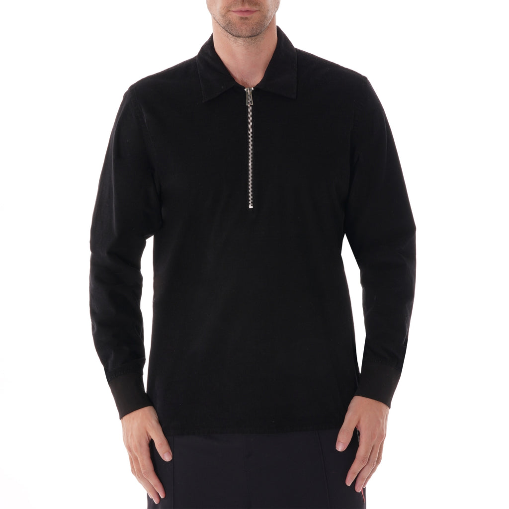 Paul Smith Long Sleeve Zip Up Sweat - Black