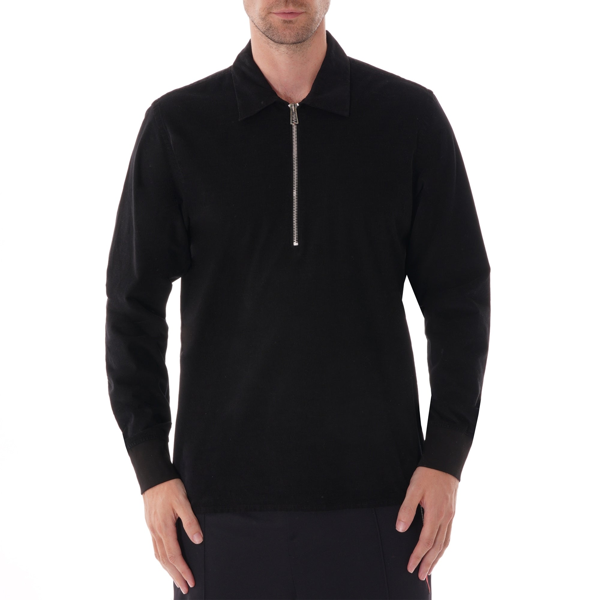 Paul Smith Long Sleeve Zip Up Sweat - Black