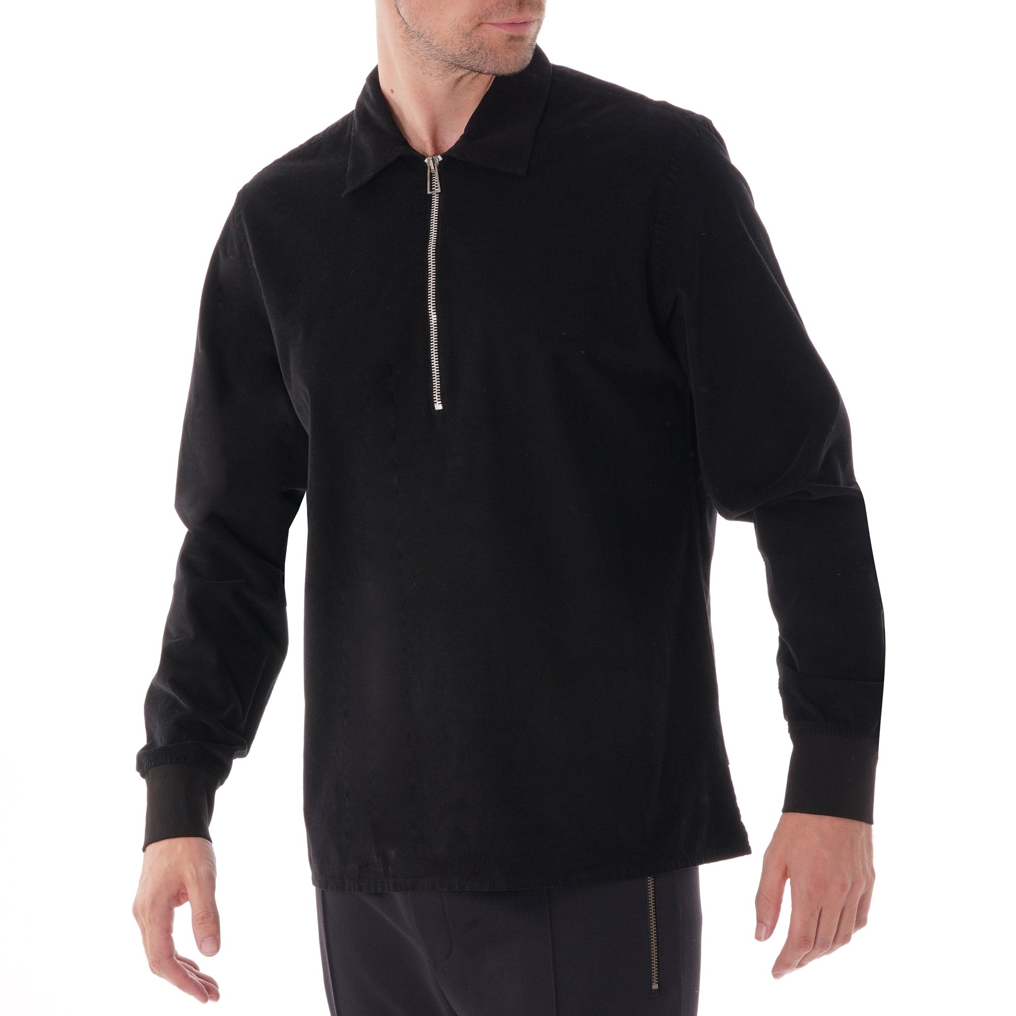 Paul Smith Long Sleeve Zip Up Sweat - Black