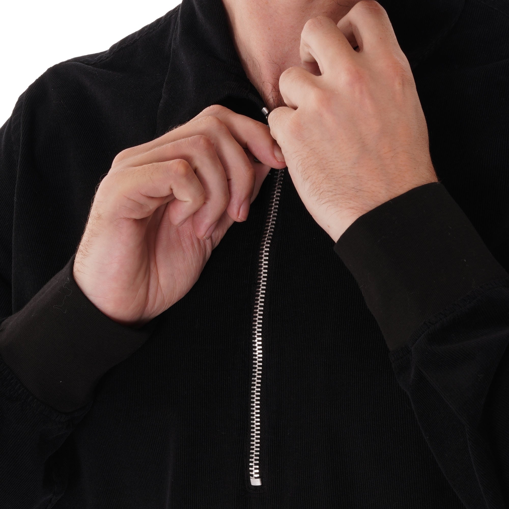 Paul Smith Long Sleeve Zip Up Sweat - Black