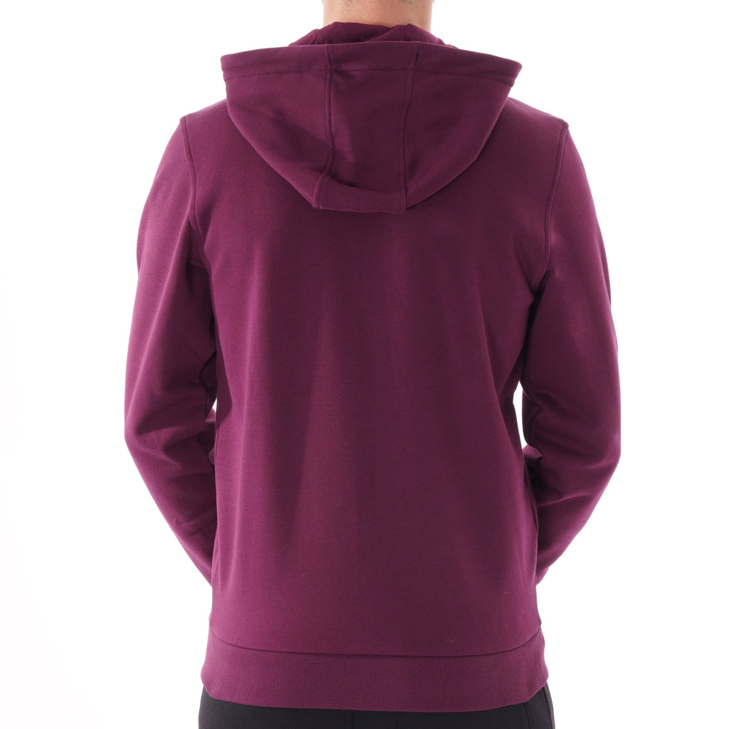 Lacoste Zip-Up Hoodie - Bordeaux
