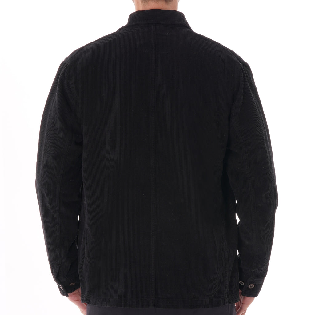 Portuguese Flannel Lambura Corduroy Jacket - Black