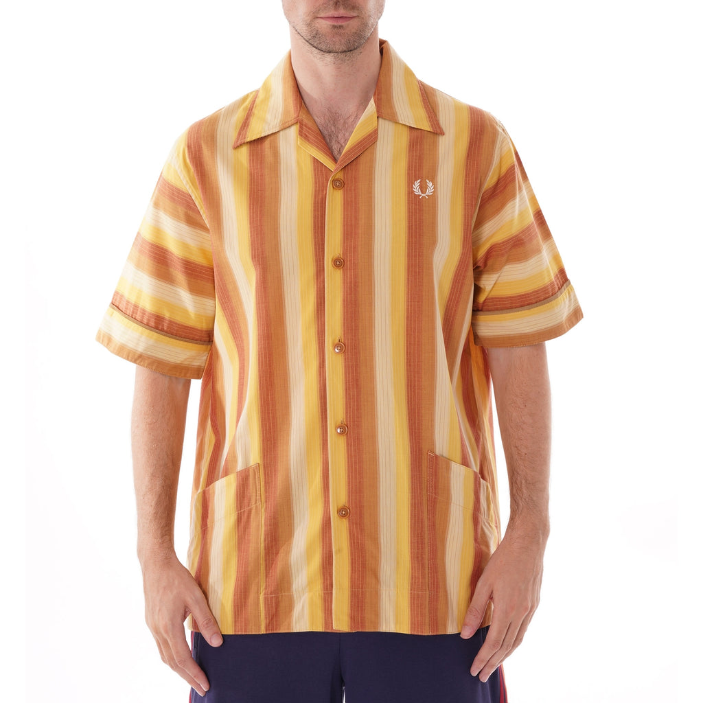 Fred Perry X Nicholas Daley Striped Shirt