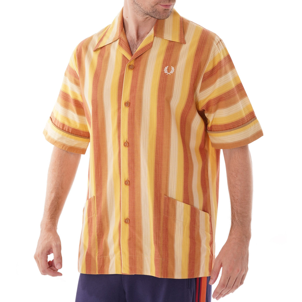 Fred Perry X Nicholas Daley Striped Shirt