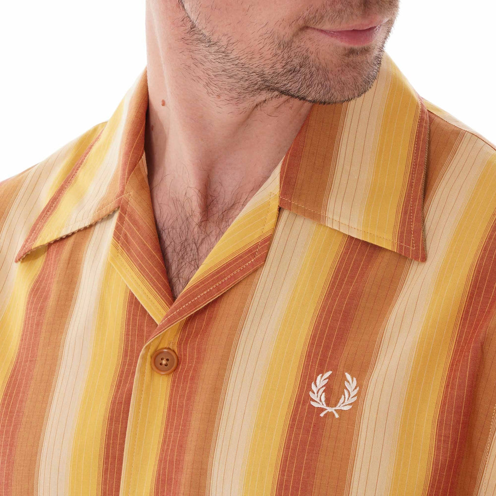 Fred Perry X Nicholas Daley Striped Shirt