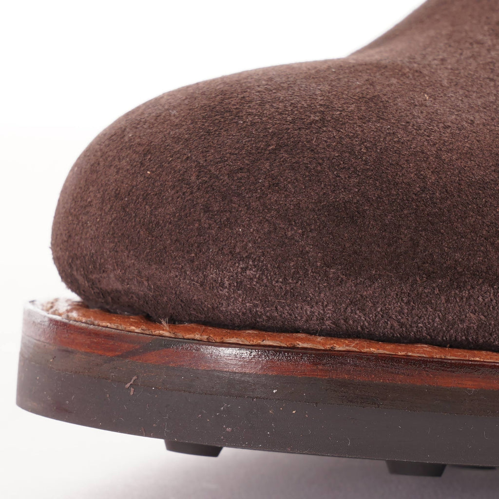 Grenson Warren Suede Chelsea Boots - Chocolate