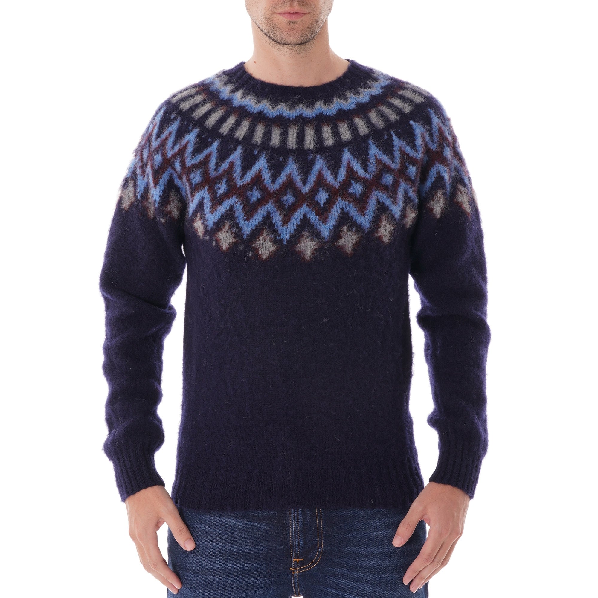 Howlin' Future Fantasy Crew Knit - Navy