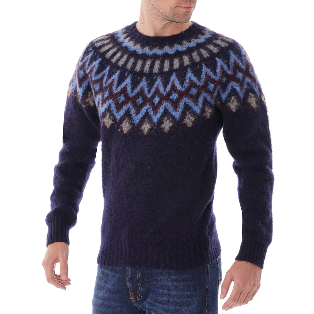Howlin' Future Fantasy Crew Knit - Navy