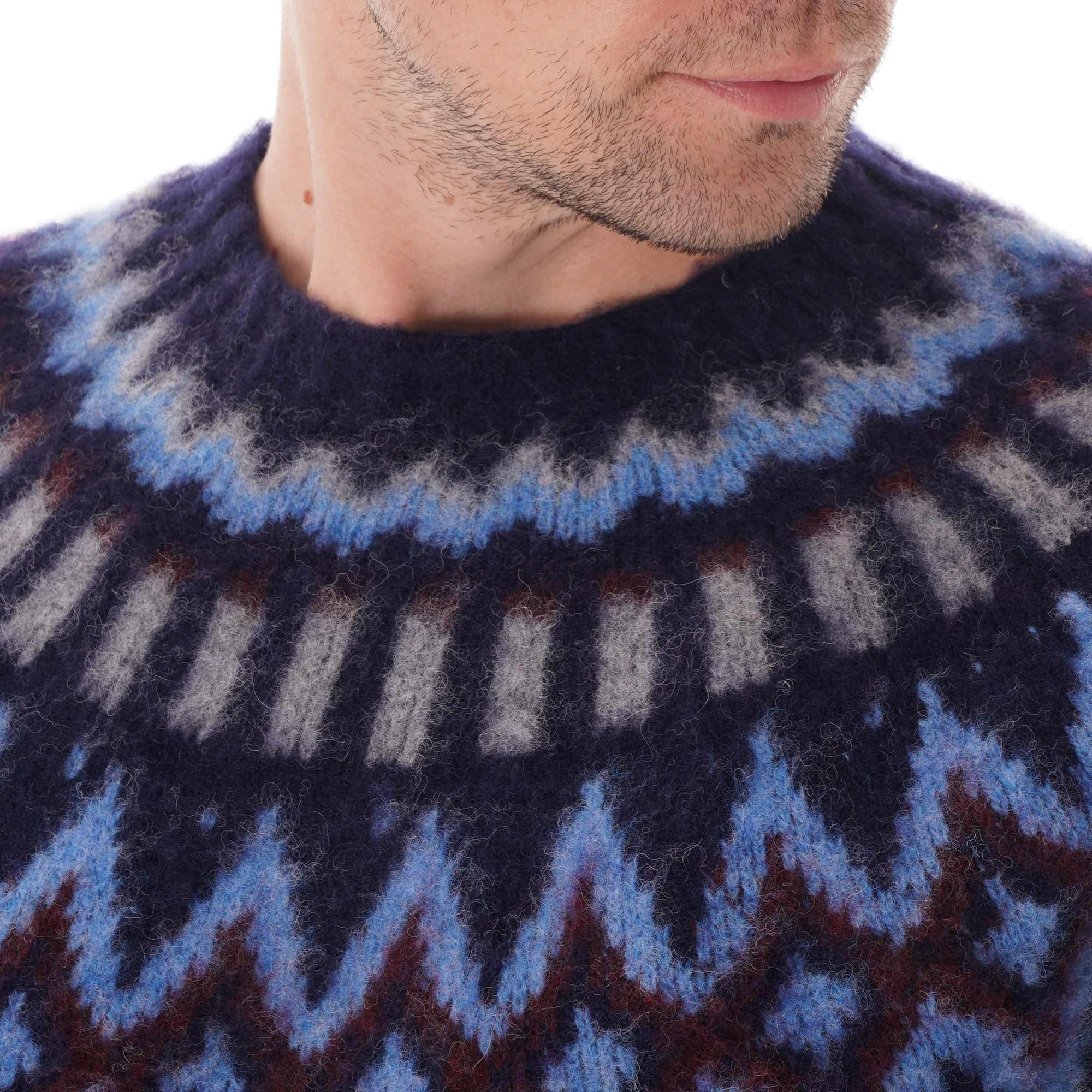 Howlin' Future Fantasy Crew Knit - Navy