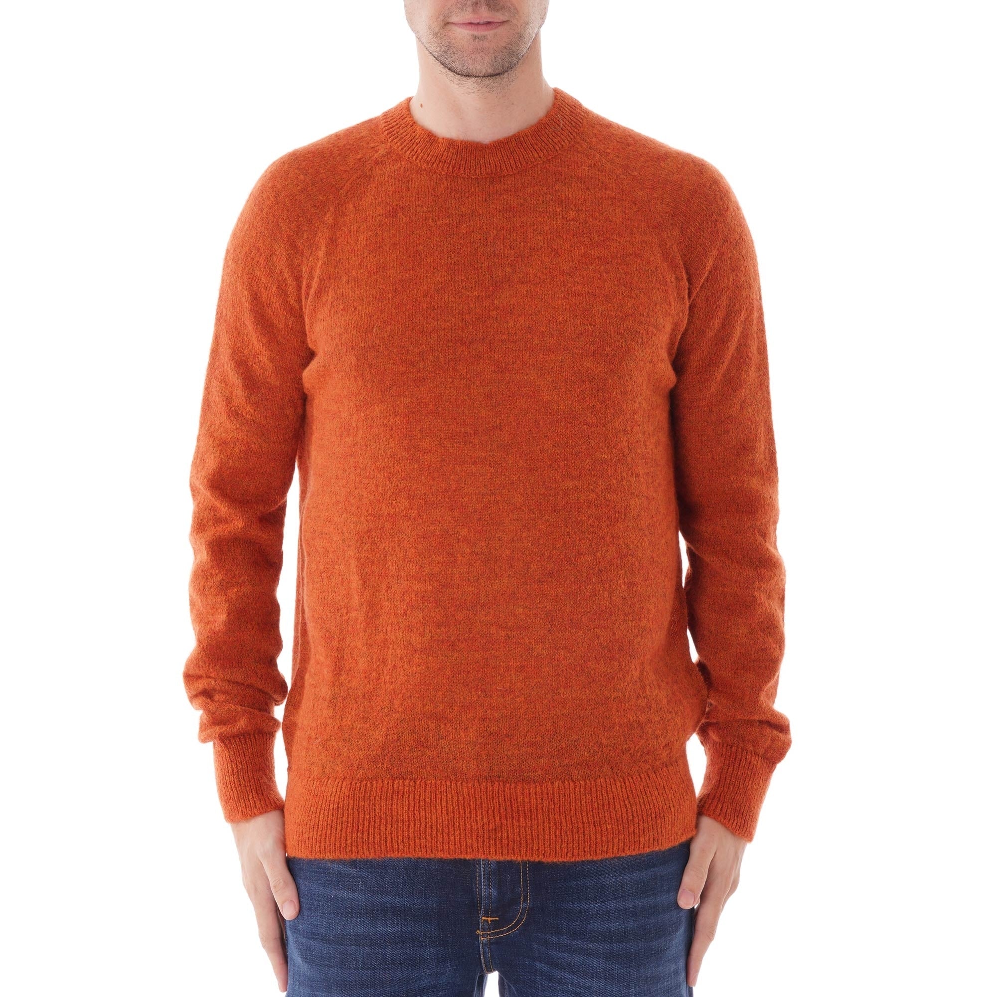 Wax London Alp Knitted Jumper - Orange