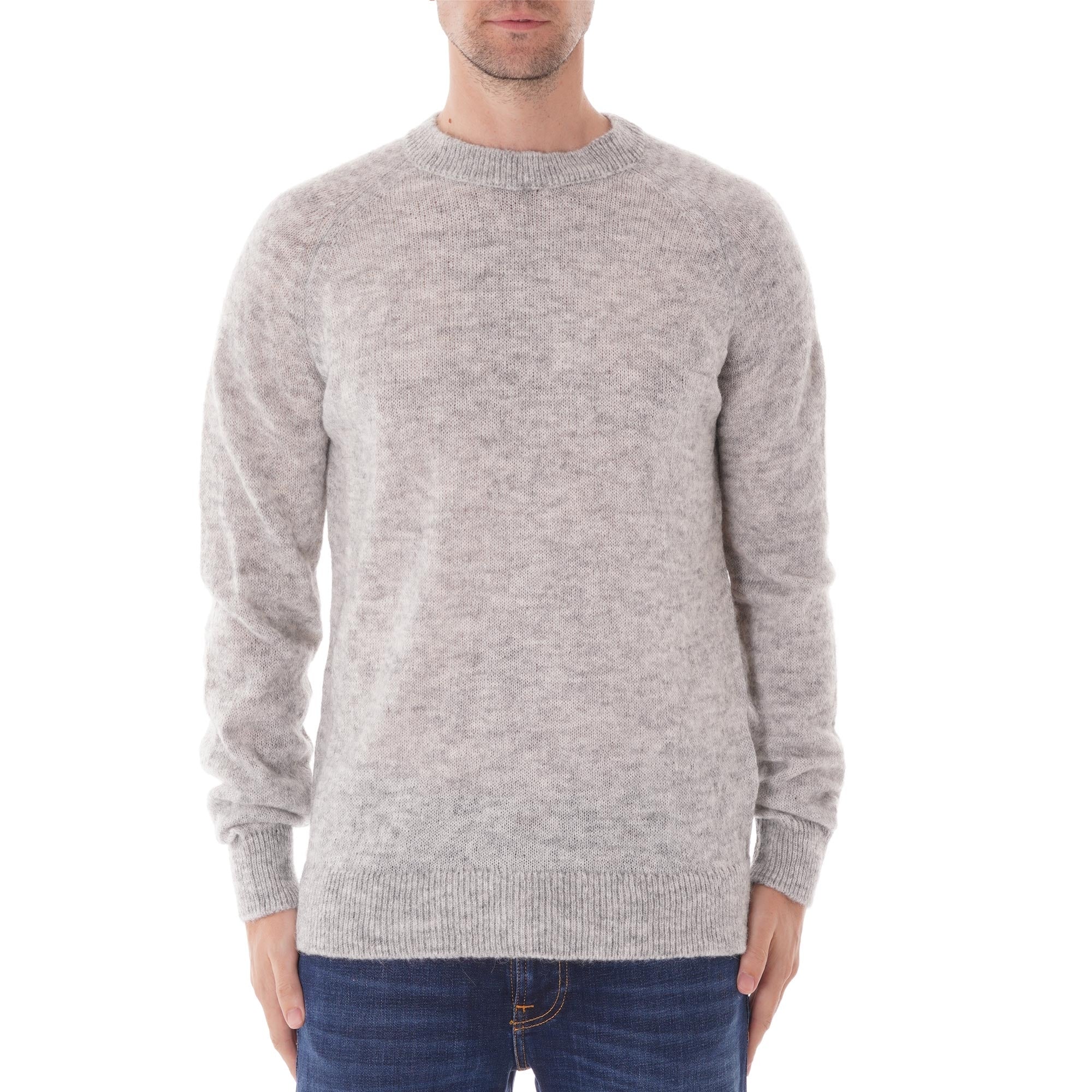 Wax London Alp Knitted Jumper - Grey