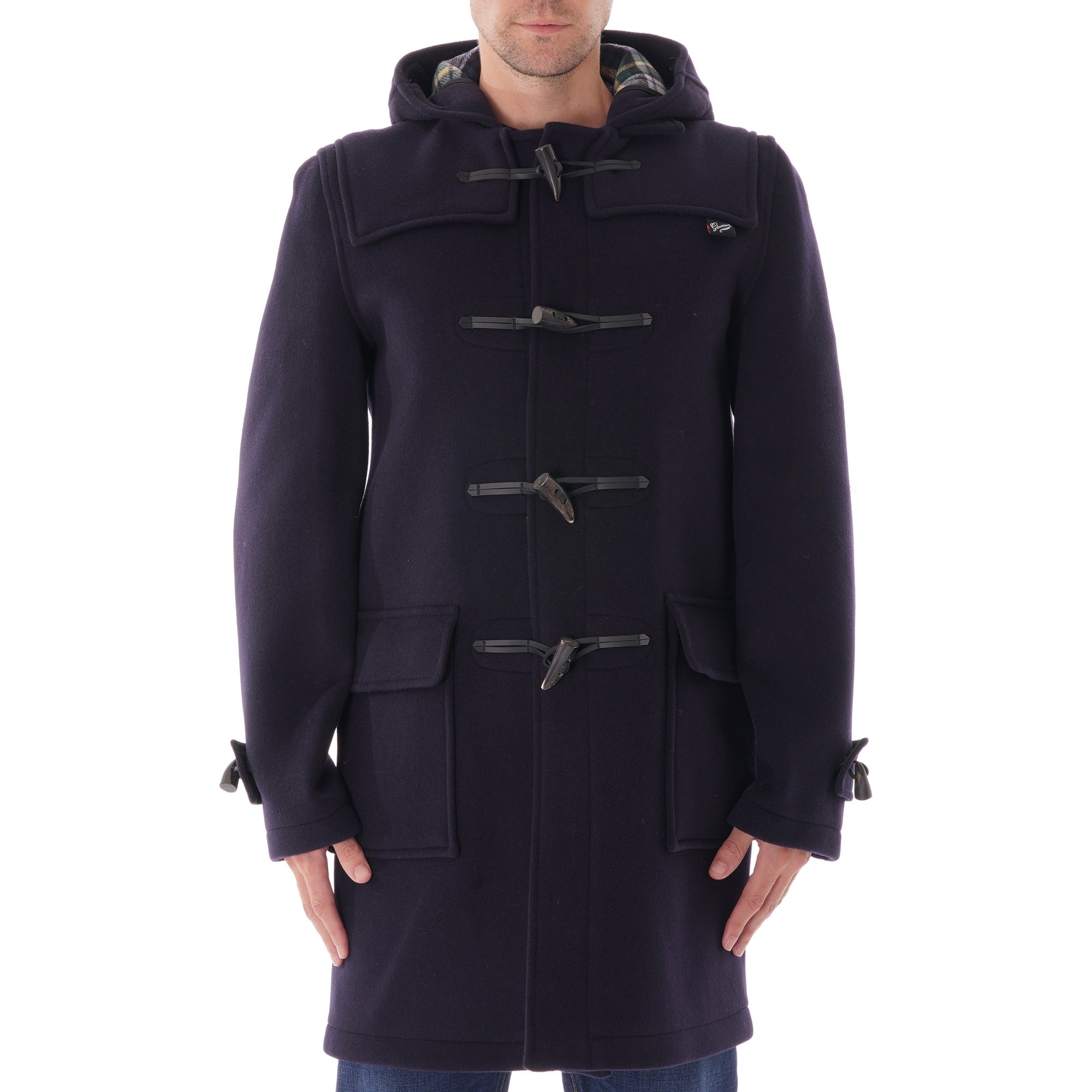 Gloverall Morris Duffle Coat - Navy