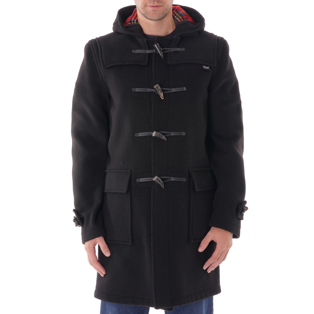 Gloverall Morris Duffle Coat - Black