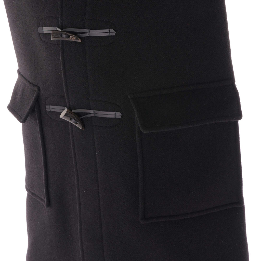 Gloverall Morris Duffle Coat - Black