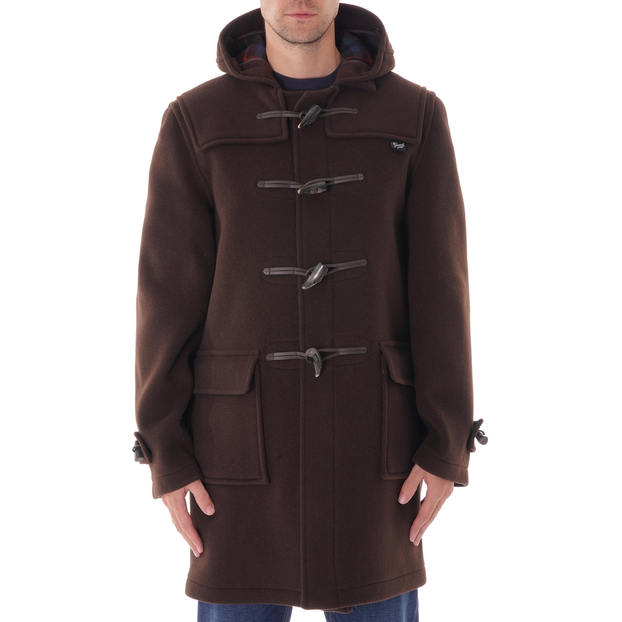 Gloverall Morris Duffle Coat - Brown