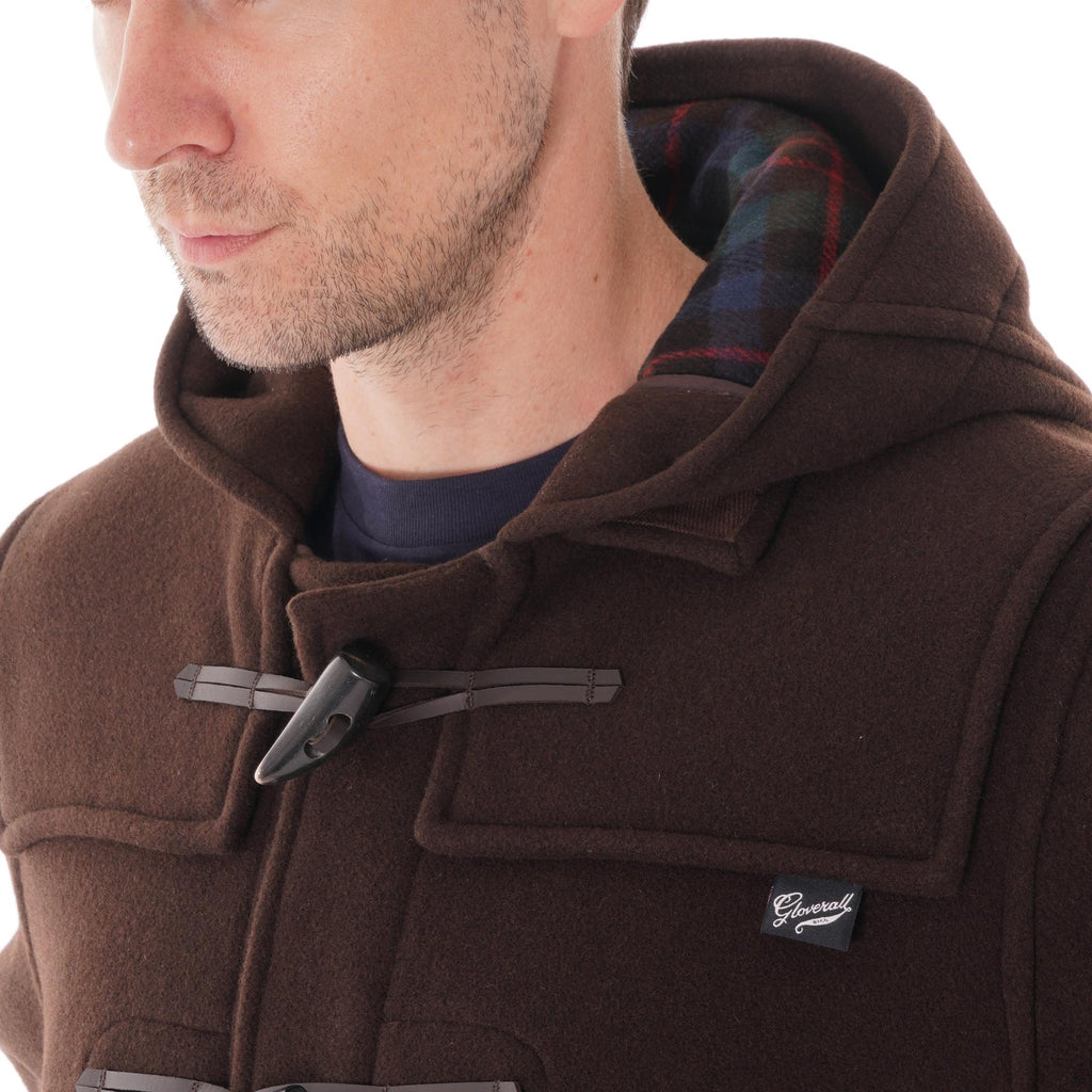 Gloverall Morris Duffle Coat - Brown