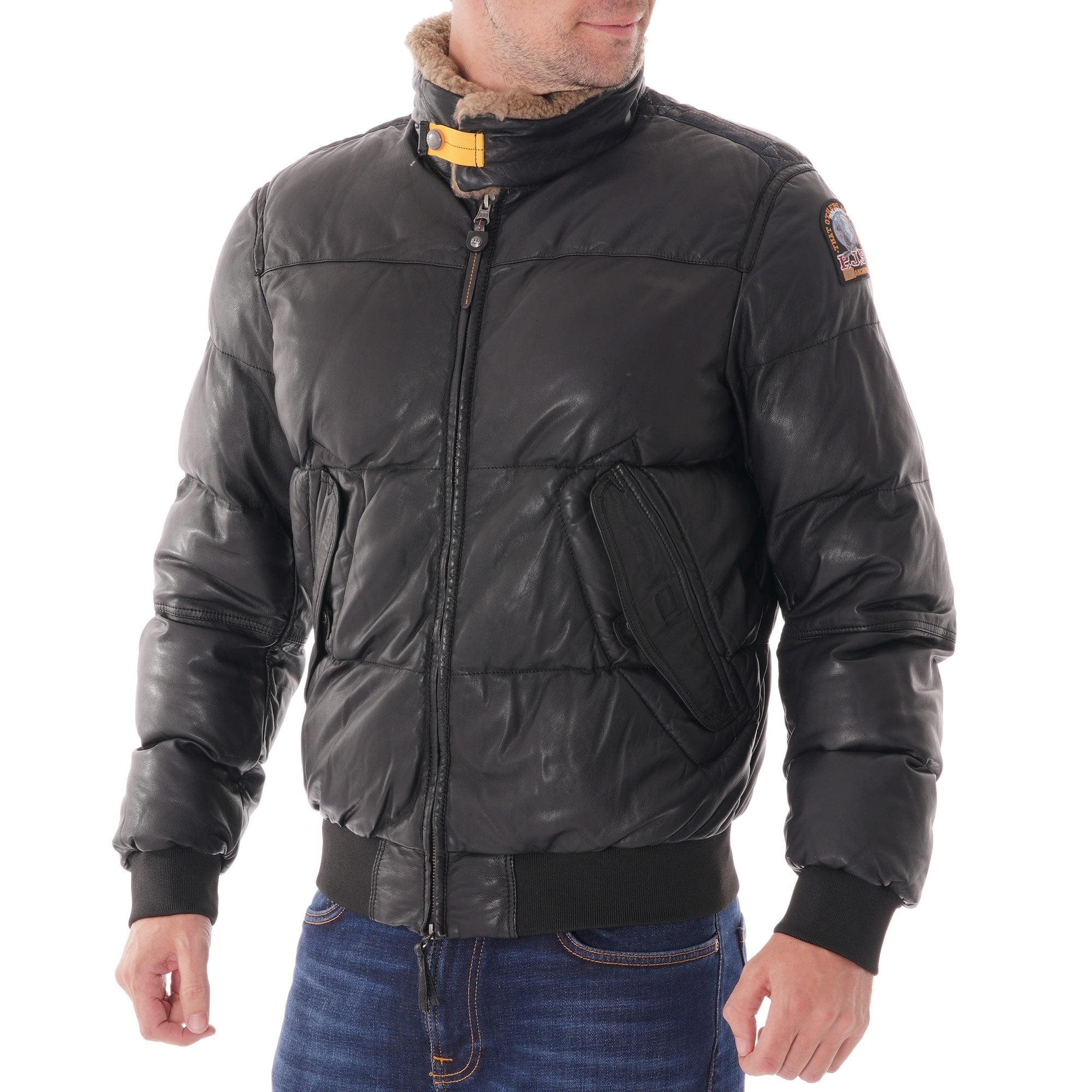 Parajumpers Kristof Leather - Black
