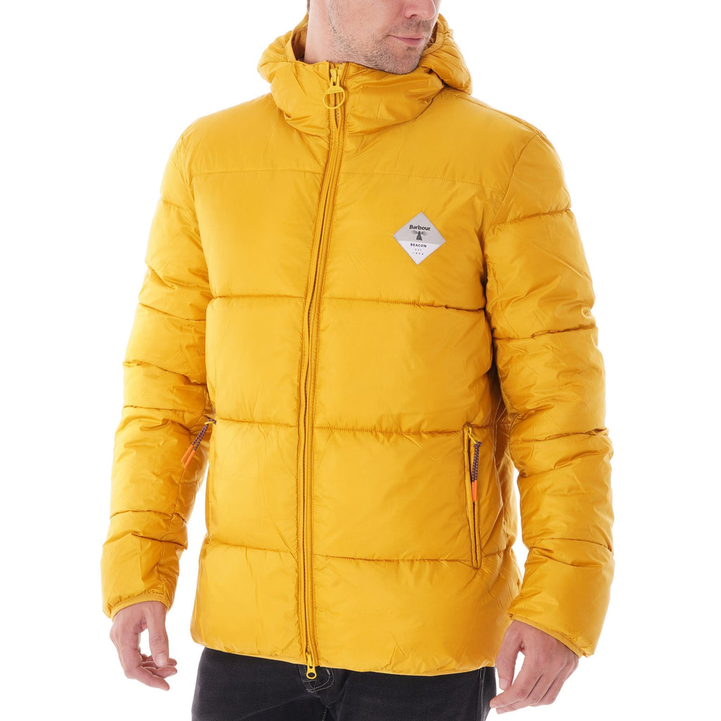 Barbour Beacon Ross Quilted Jacket - Gold