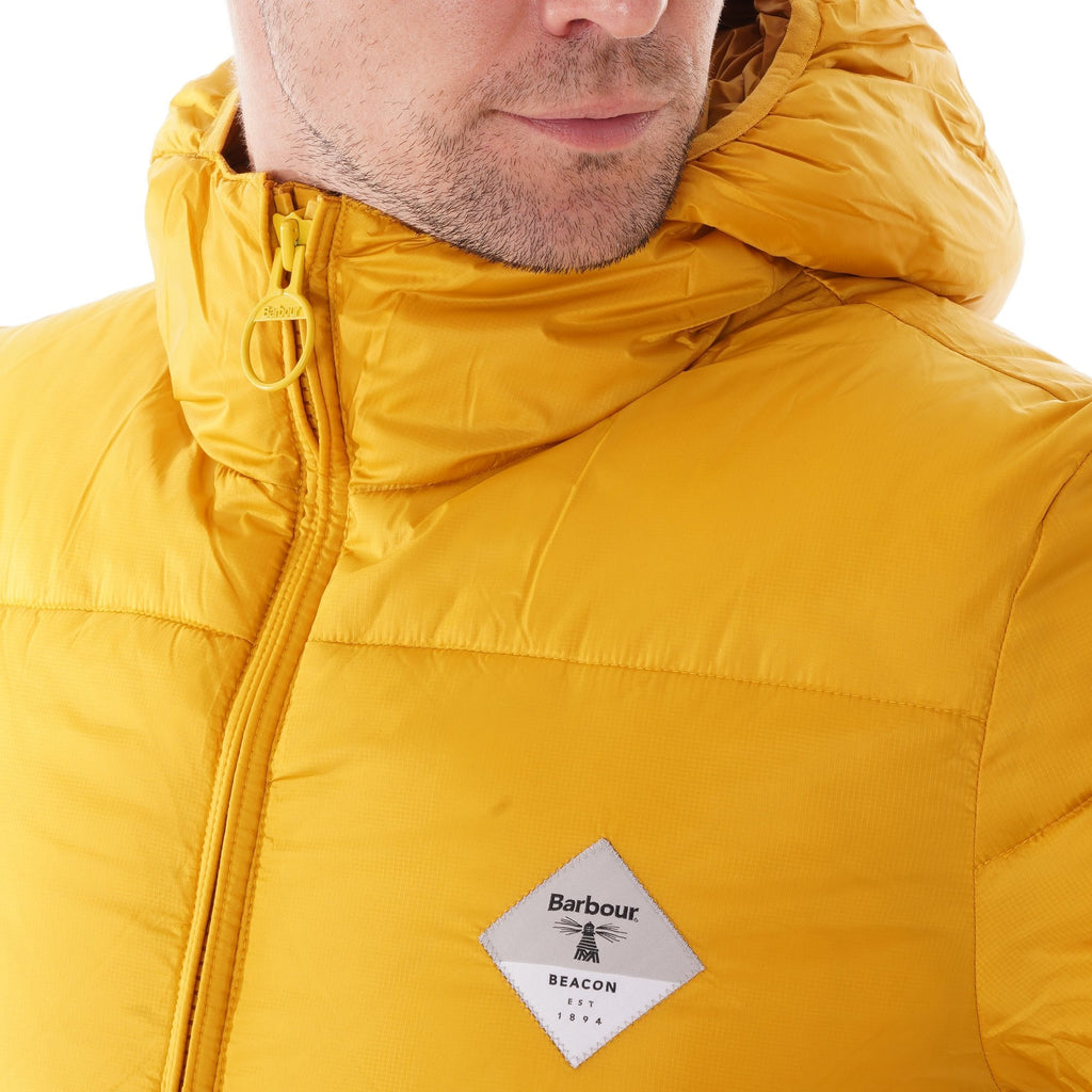 Barbour Beacon Ross Quilted Jacket - Gold