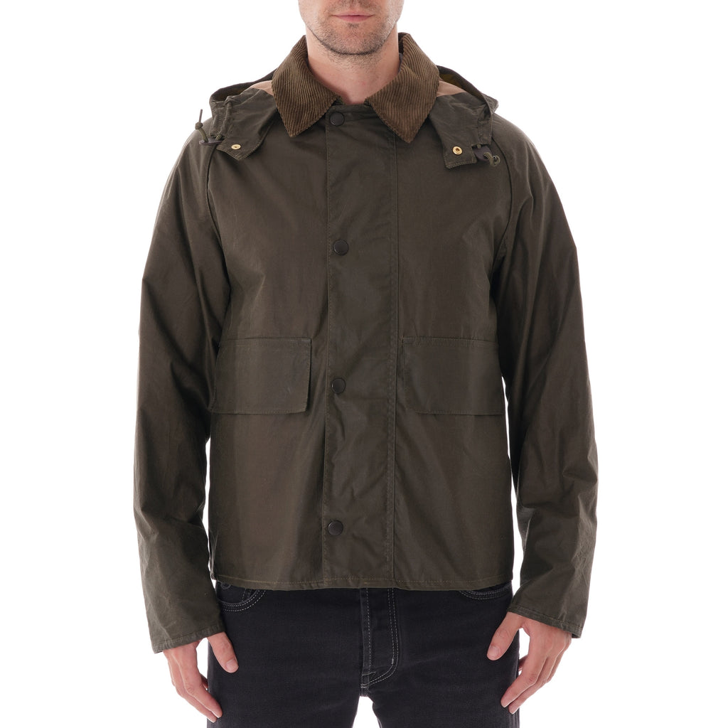 Barbour x Margaret Howell Spey Waxed Jacket - Olive