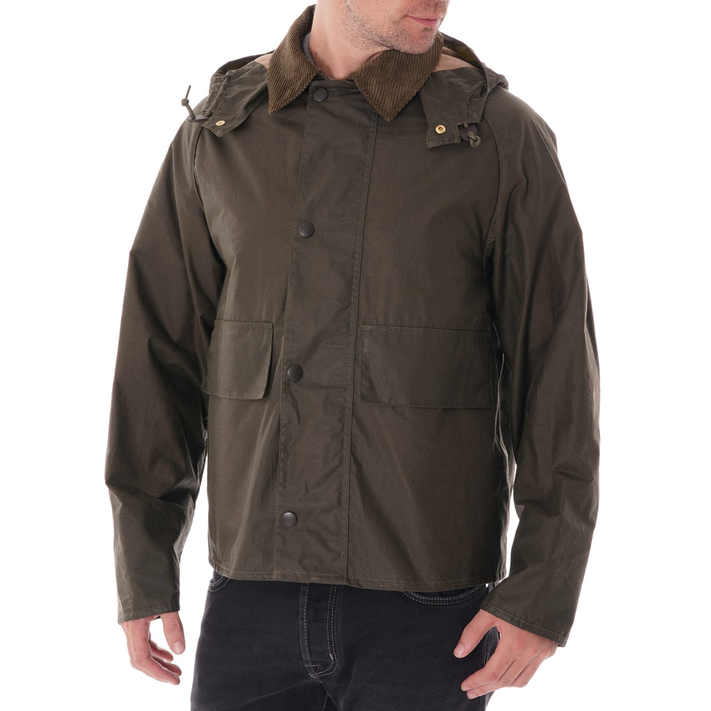 Barbour x Margaret Howell Spey Waxed Jacket - Olive