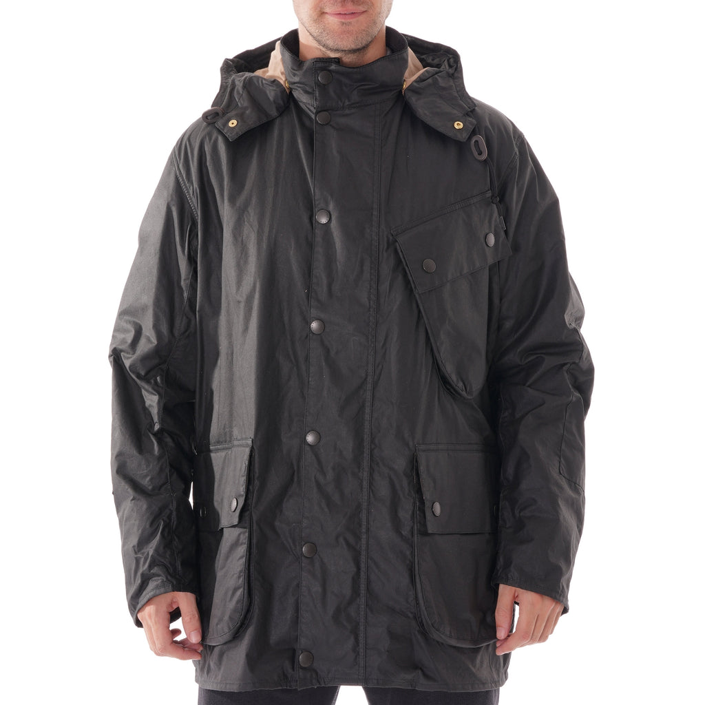 Barbour x Margaret Howell A7 Wax Jacket - Black