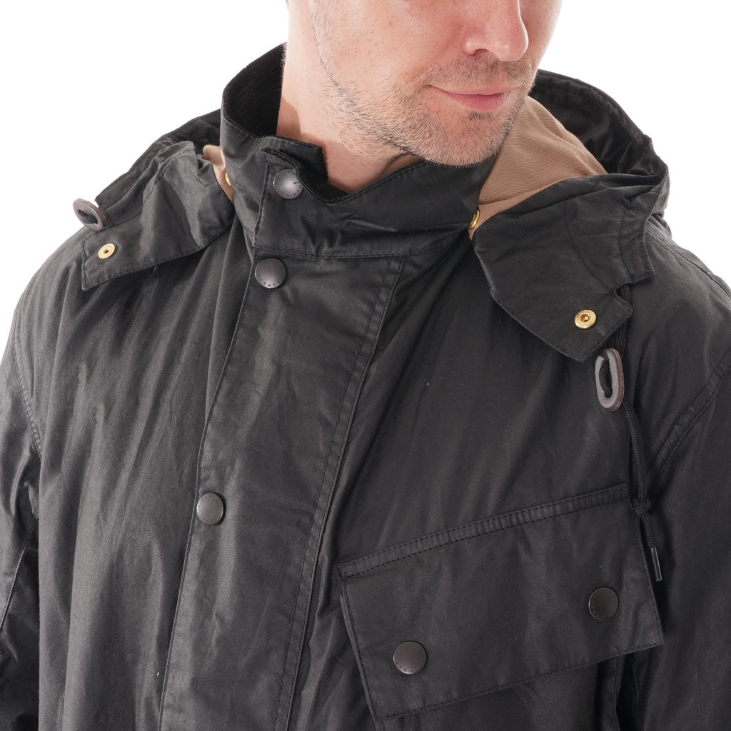 Barbour x Margaret Howell A7 Wax Jacket - Black