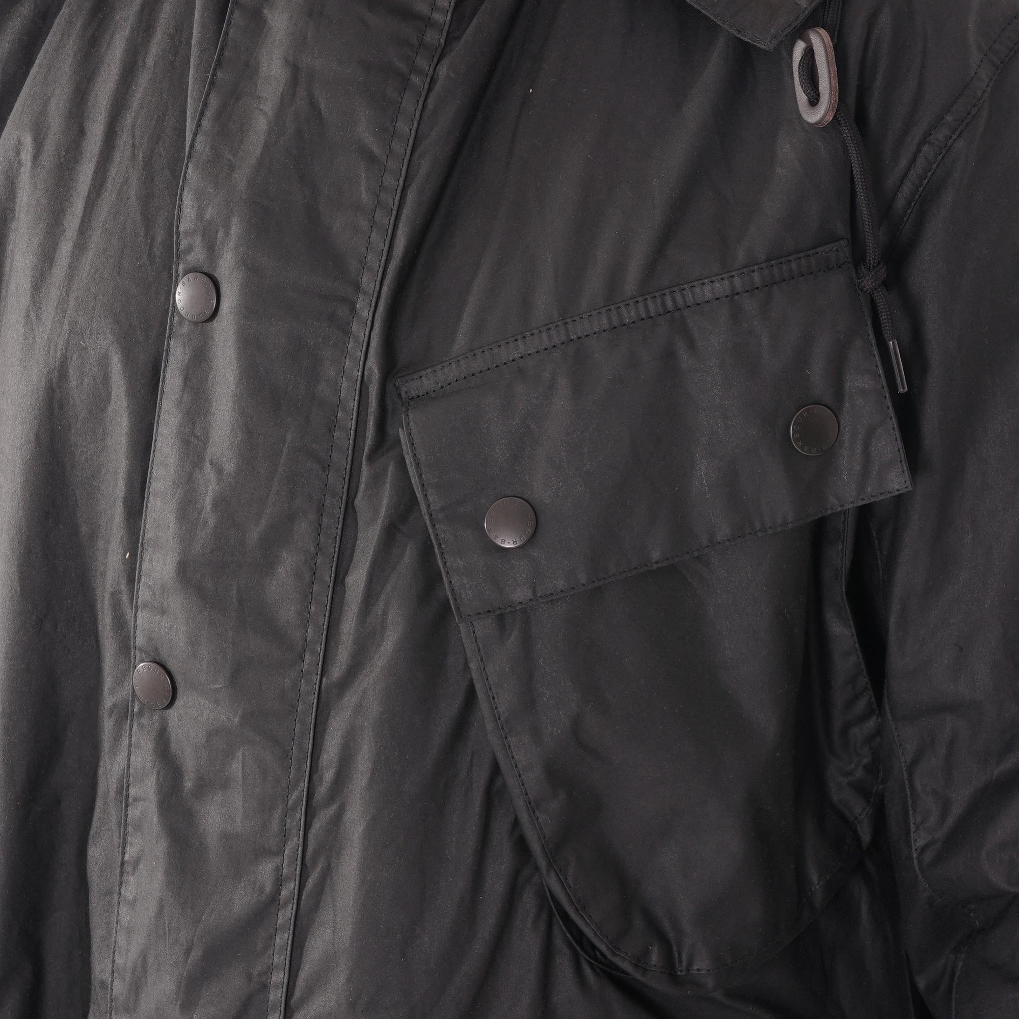 Barbour x Margaret Howell A7 Wax Jacket - Black