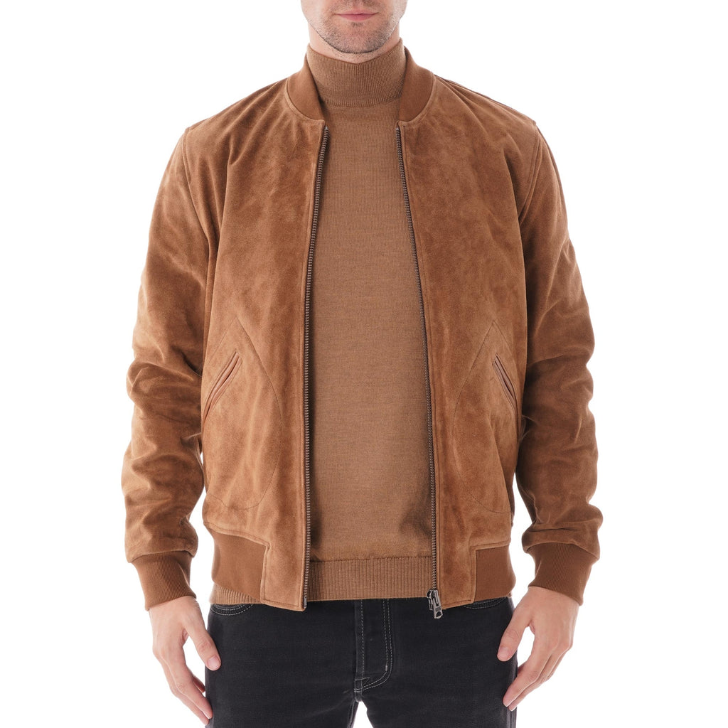 Naval Cuir Jacket - Marron