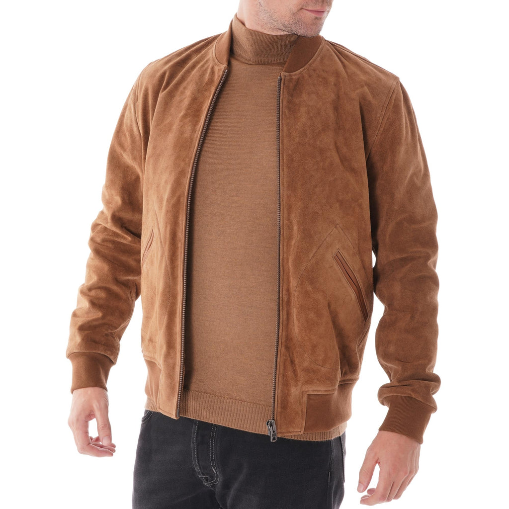 Naval Cuir Jacket - Marron