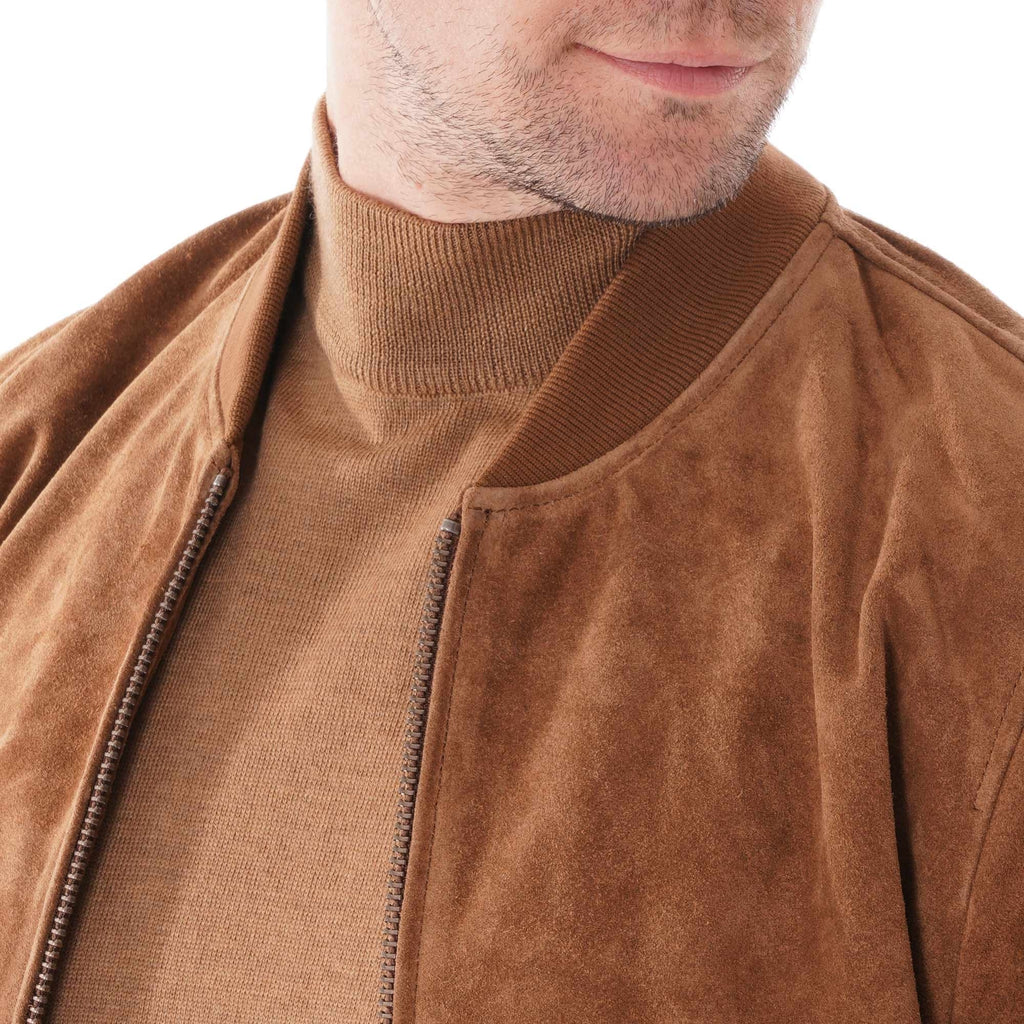 Naval Cuir Jacket - Marron