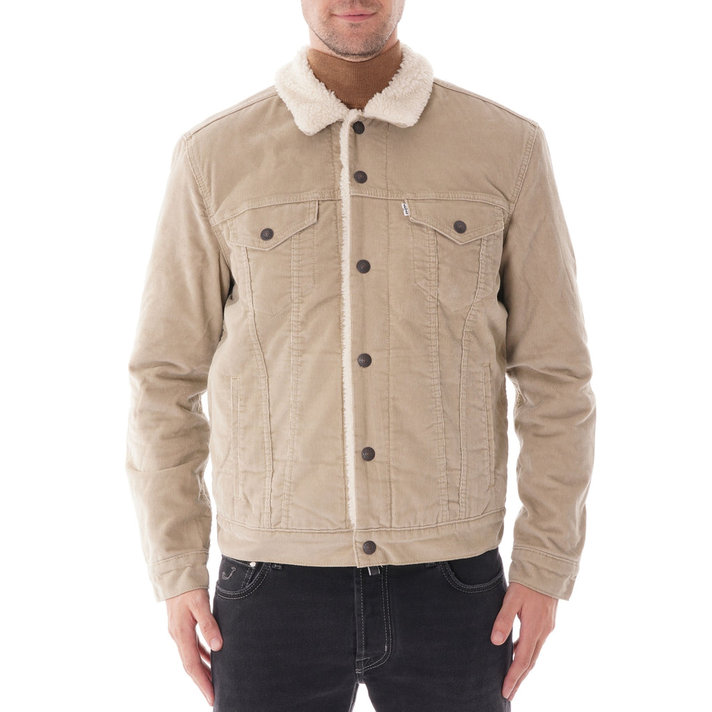 Levi's® Sherpa Trucker Jacket - True Chino Cord